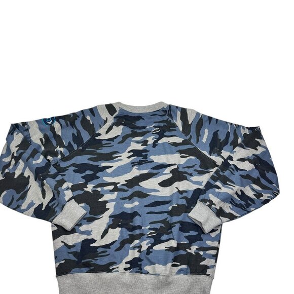 Sofia Vegara Evil Eye Blue/Gray Camo Jogger/Sweatshirt Set Women's Size Medium - Picture 3 of 13